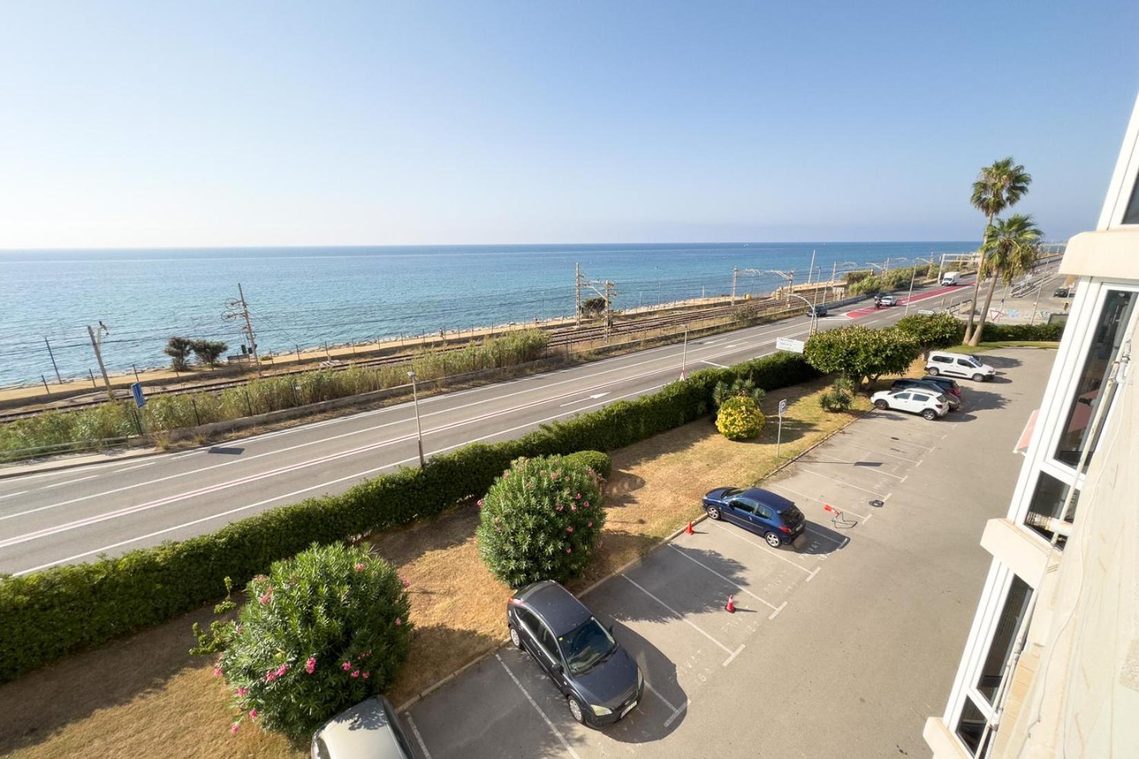 Impresionante Apartamento delante del Mar Vilassar De Mar Esterno foto