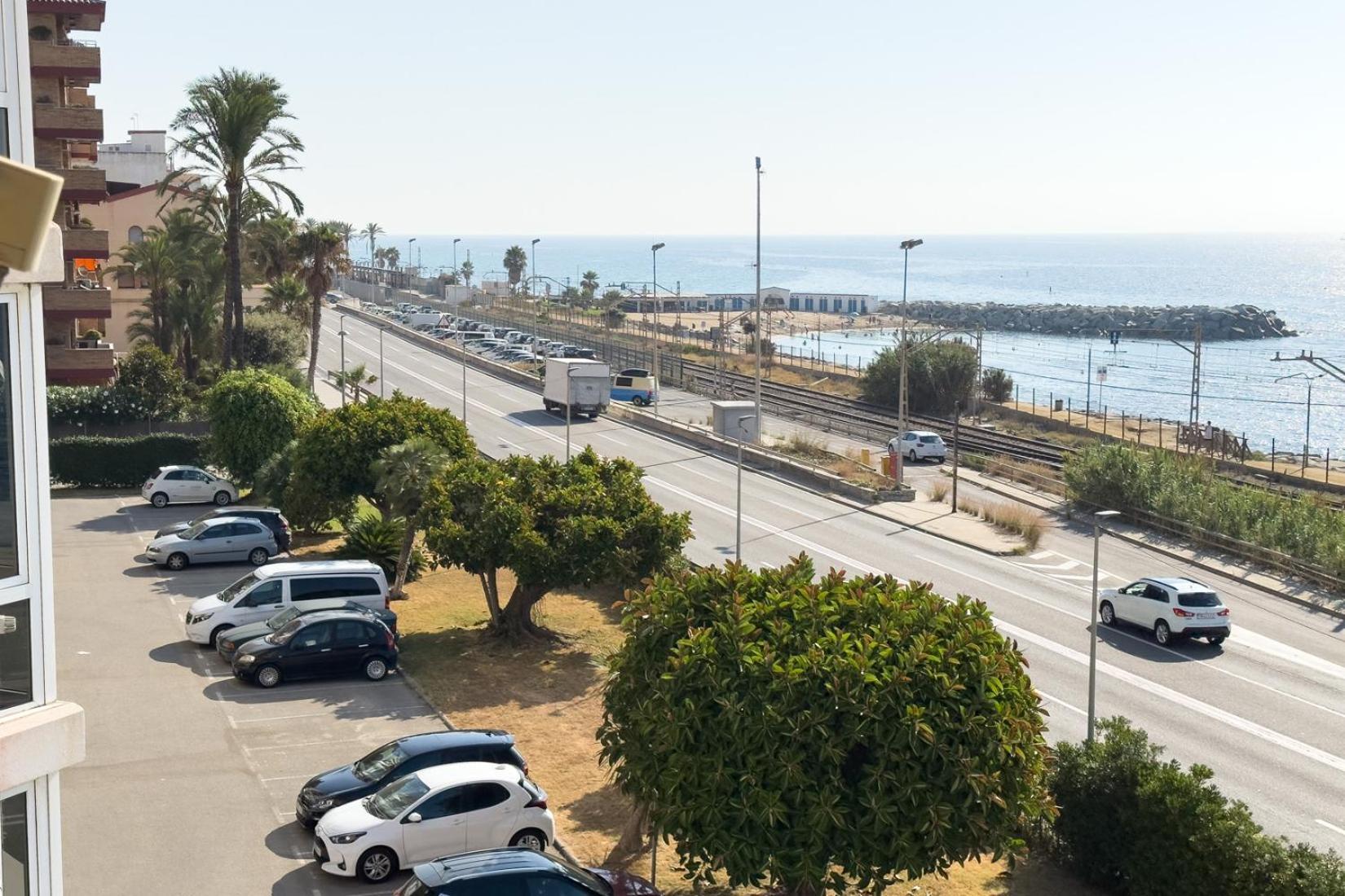 Impresionante Apartamento delante del Mar Vilassar De Mar Esterno foto